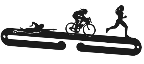 Wieszak na medale TRIATHLON - wersja damska